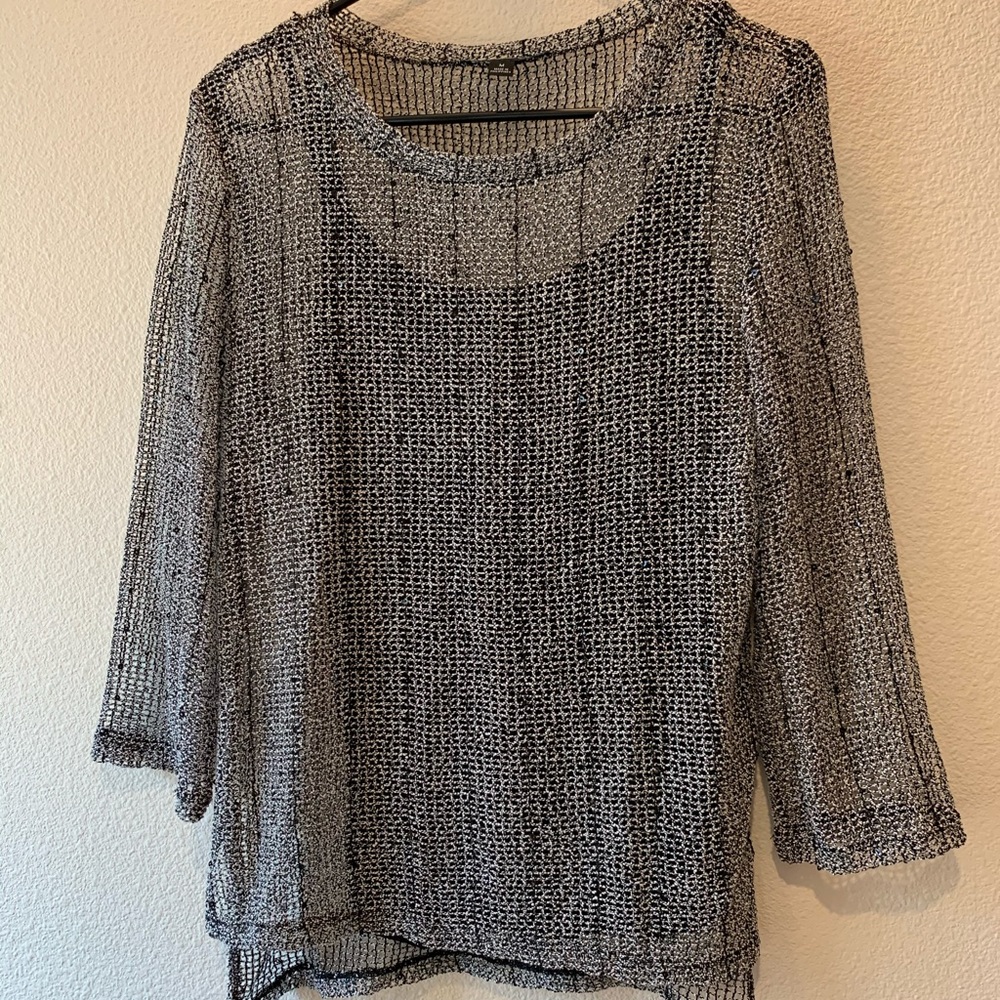INC Sequin top with Camisole
